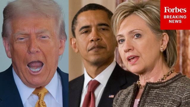 'Obama Tried To Lead A Coup... With Hillary Clinton': Trump Escalates Accusations Against Democrats