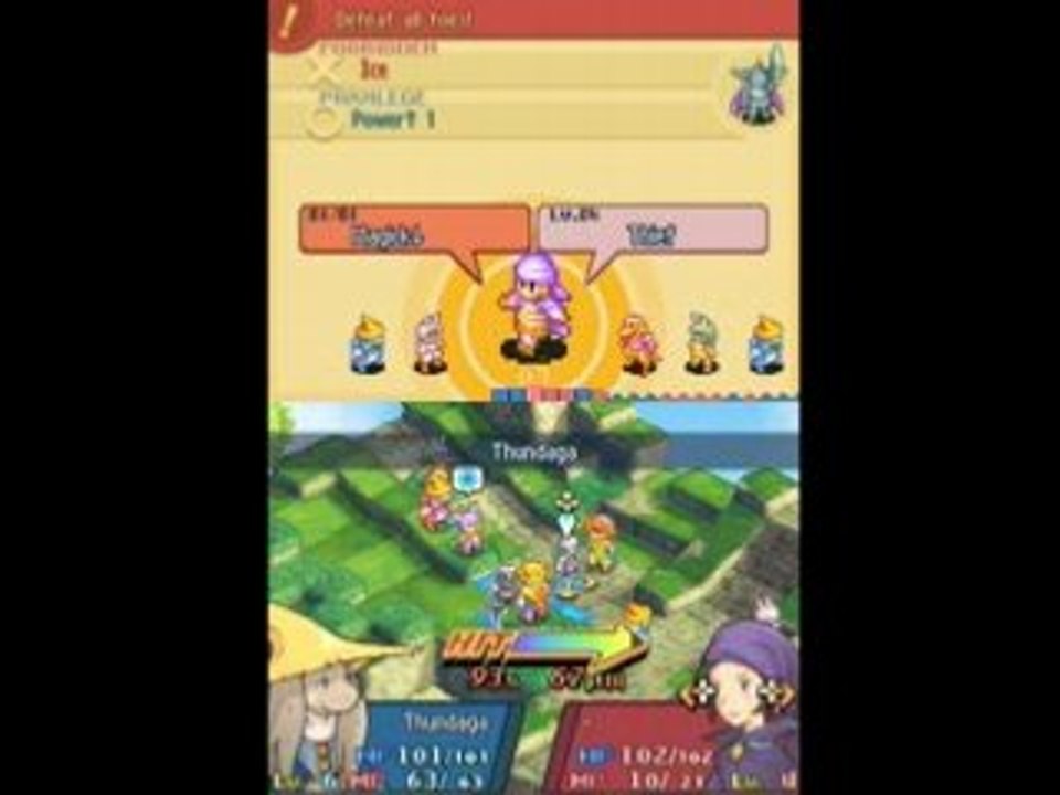 Final Fantasy Tactics A2 - Gameplay Thundaga