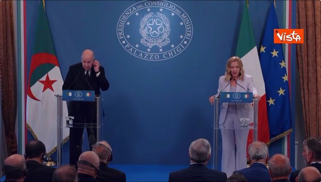 Meloni: Amicizia tra Italia e Algeria non è mai stata così speciale, rapporti molto intensi