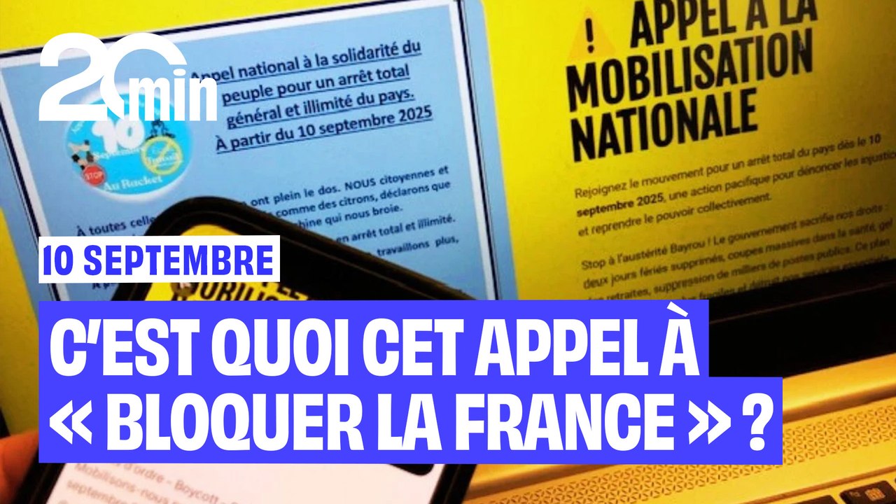 « Un arrêt total et illimité du pays »… C’est quoi cet appel du 10 septembre ?