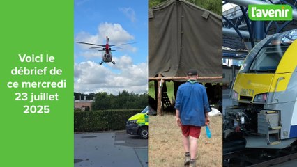 Le débrief du jour de ce mercredi 23 juillet 2025