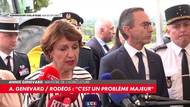 Annie Genevard : «15.000 fait délictueux sont commis dans les exploitations agricoles chaque année.»