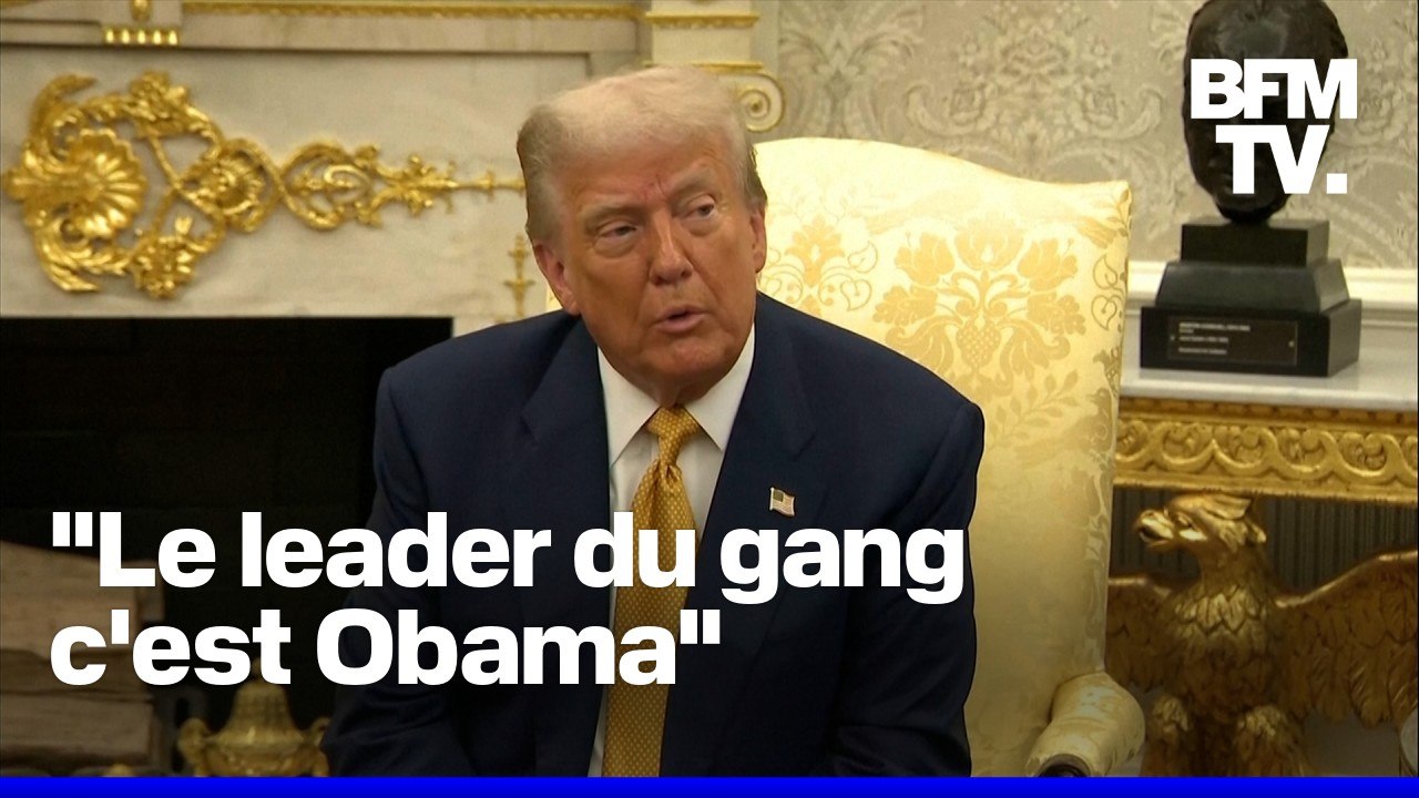 Empêtré dans l'affaire Epstein, Donald Trump s’attaque à Barack Obama, qui l’accuse de vouloir détourner l’attention