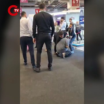 İsrail ordusuna silah satan katil şirketler İstanbul’daki savunma fuarında protesto edildi