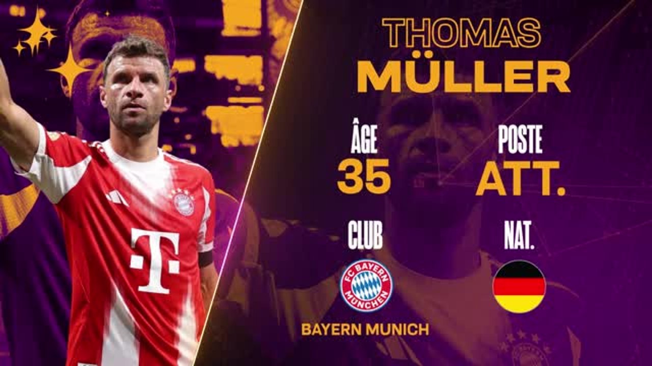 Bayern Munich - Thomas Müller, le profil d'Opta