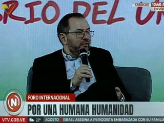 Ministro Yván Gil: Lo primero que deseamos es una paz con justicia social