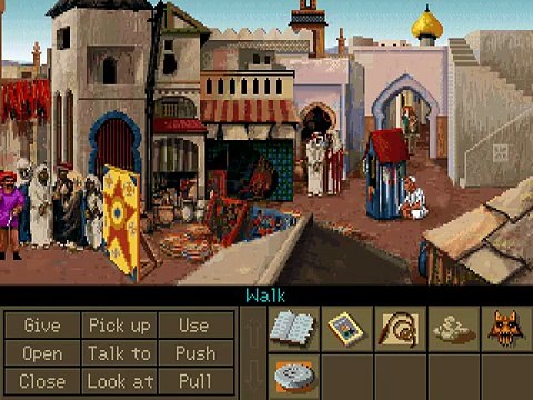Jeux Vidéo : Indiana Jones et le mystère de l'atlantide (1992) de Lucasarts (PC en VGA) Partie 2 Solution du Jeu