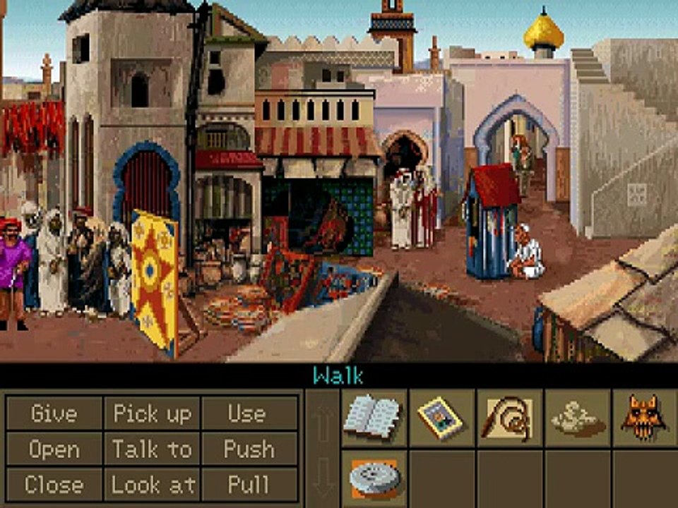 Jeux Vidéo : Indiana Jones et le mystère de l'atlantide (1992) de Lucasarts (PC en VGA) Partie 2 Solution du Jeu