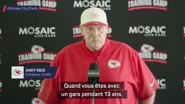 Kansas City Chiefs - Reid : Si Kelce décide de continuer, c'est encore mieux