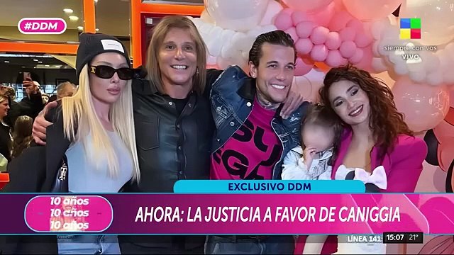 Malas noticias para Mariana Nannis tras una de sus denuncias contra Claudio Caniggia
