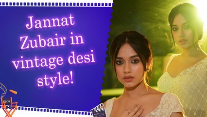 Fashion Inspo Jannat Zubair gave off major princess vibe in vintage look