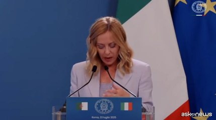Gaza, Meloni: nessuna azione militare giustifica attacchi a civili