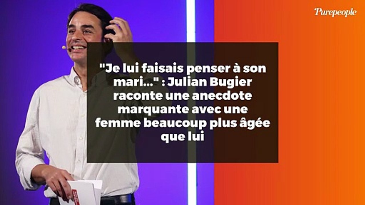 "Je lui faisais penser à son mari..." : Julian Bugier raconte une anecdote marquante avec une femme beaucoup plus âgée que lui