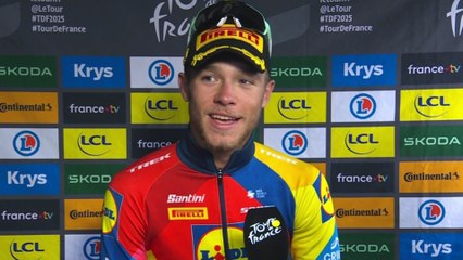 Tour de France 2025 - Jonathan Milan : "Je n'ai pas survécu seul... sans mes équipiers, je ne serais peut-être pas là"