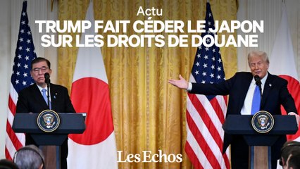 Trump fait céder le Japon sur les droits de douane
