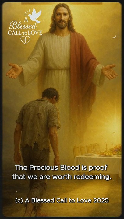 The Precious Blood: Love Stronger than Sin 🙏❤️