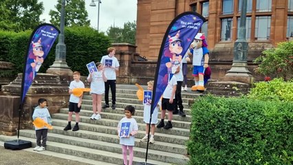 Eilish McColgan Unveils Glasgow 2026 Mascot