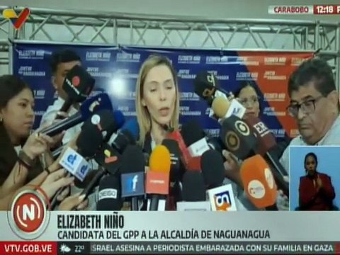 Carabobo | Candidata Elizabeth Niño apuesta por el fortalecimiento de los servicios públicos