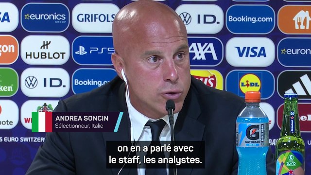 Soncin s’interroge sur le penalty anglais
