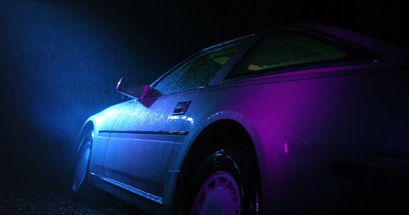 Car stop in Rain 🌧️