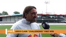 Leeds claim “challenging” first win of pre-season