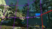Inside a hologram