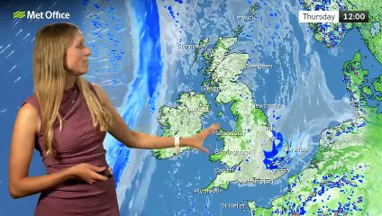 Met Office Wednesday Evening Weather Forecast 23/07/2025