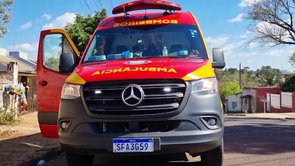 Idosa é atacada por cachorro em Cascavel e encaminhada ao hospital