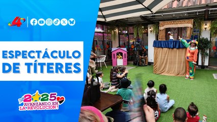 1👨‍👩‍👧‍👦🎭 Tarde cultural: familias disfrutan espectáculo de títeres en Las 4 Esquinas