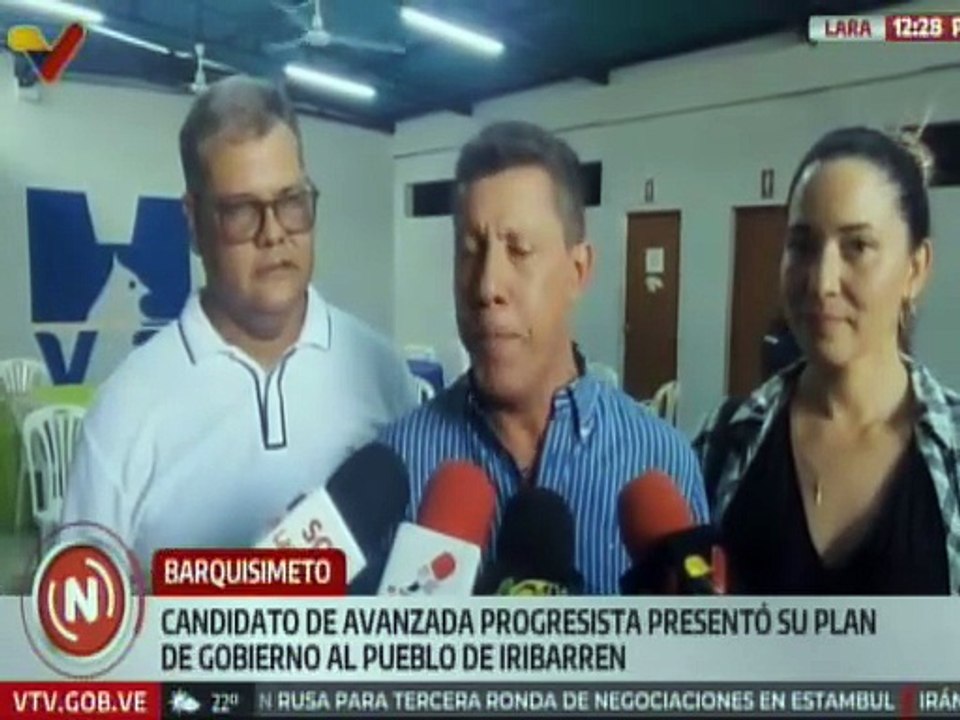 Lara | Candidato de Avanzada Progresista despliega su Plan de Gobierno en el mcpio. Iribarren