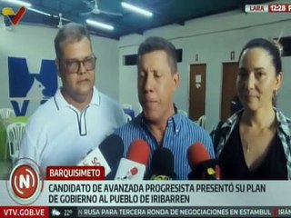 Lara | Candidato de Avanzada Progresista despliega su Plan de Gobierno en el mcpio. Iribarren