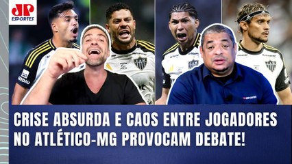 "O ATLÉTICO-MG VIROU UM CAOS! EXPLODIU a CRISE, e VÁRIOS JOGADORES estão..." OLHA ISSO!