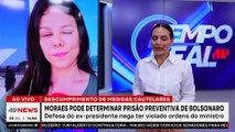 Moraes decide sobre prisão preventiva de Bolsonaro | TEMPO REAL