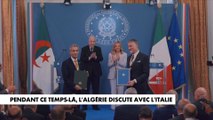 Pendant ce temps-là, l'Algérie discute avec l'Italie