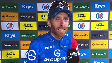 Tour de France 2025 - Quentin Pacher : "Je ne vais pas mentir, j'aurais préféré jouer la victoire et ne pas être élu plus combatif..."