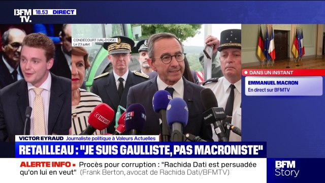 Propos de Bruno Retailleau: Le premier qui a dit qu'il n'y avait plus de macronisme, c'est Emmanuel Macron , lance Valérie Boyer Sénatrice Les Républicains
