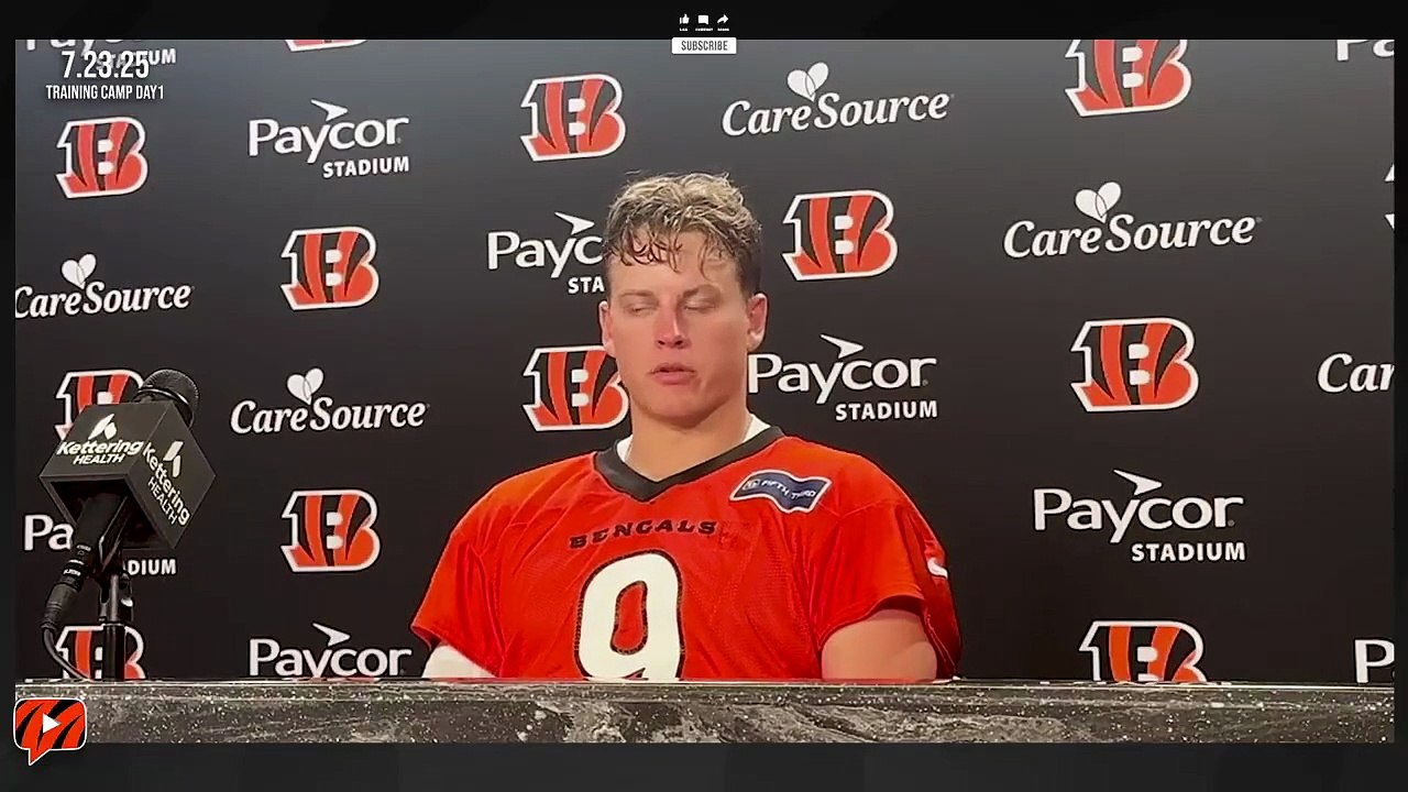 Joe Burrow on Preseason Reps, Disappointing First Practice at Bengals Training Camp