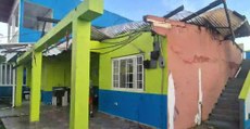 Varias viviendas afectadas por gustnado en Colón