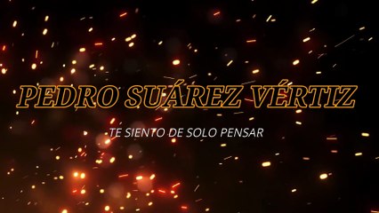 Pedro Suárez Vértiz - Te siento de solo pensar (KARAOKE)