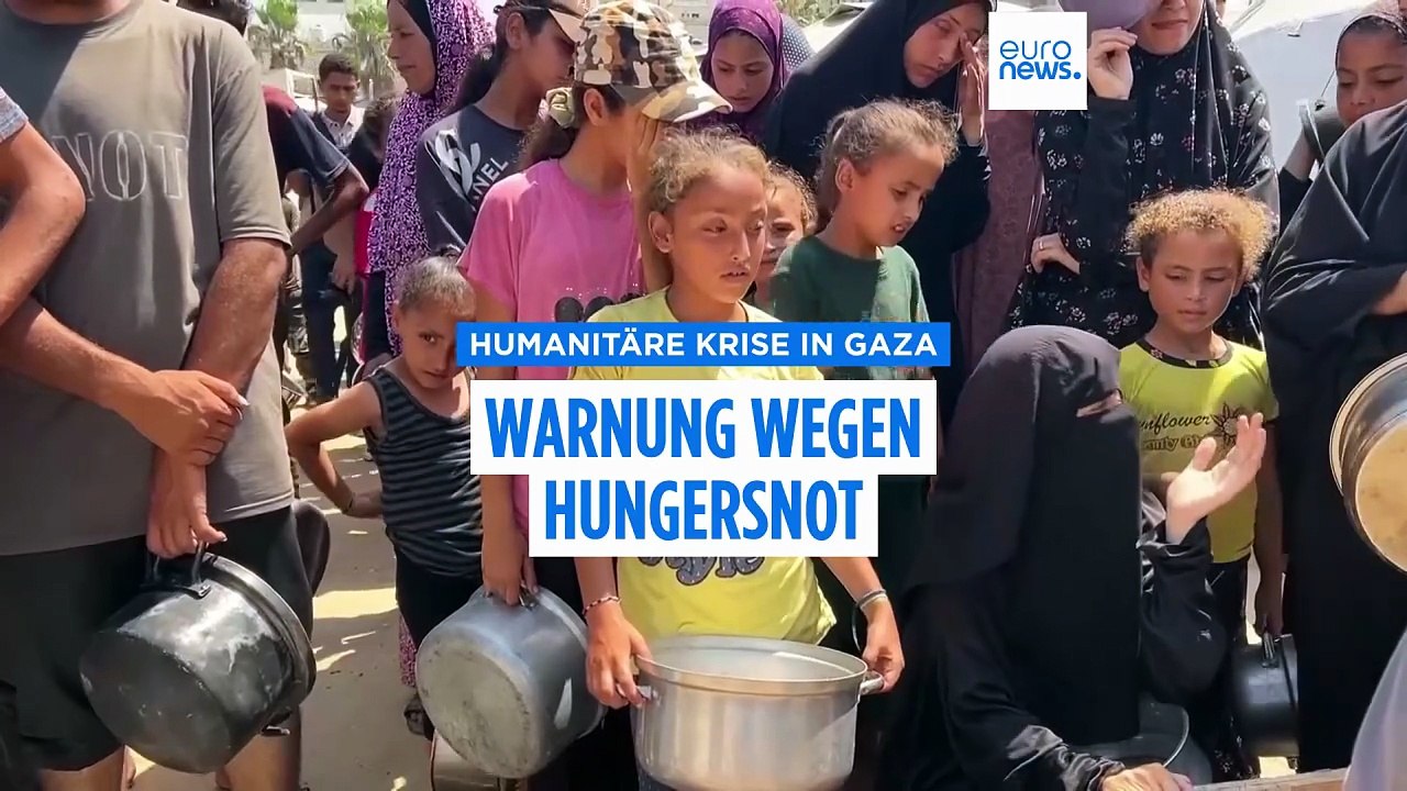 'Sehen mit an, wie Kollegen sterben': Warnung von 100 Hilfsorganisationen wegen Hungersnot in Gaza