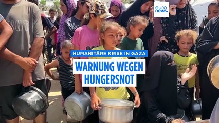 "Sehen mit an, wie Kollegen sterben": Warnung von 100 Hilfsorganisationen wegen Hungersnot in Gaza