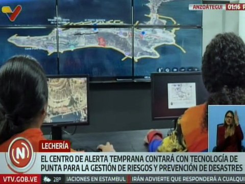 Anzoátegui | Centro de Alerta Temprana utilizará herramientas avanzadas para la gestión de riesgos