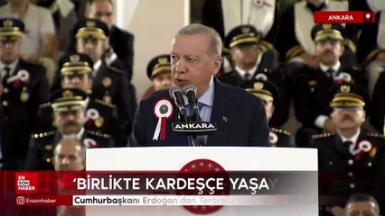 Cumhurbaşkanı Erdoğan'dan Terörsüz Türkiye mesajı