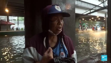Manila bajo el agua: miles de personas han sido desplazadas tras paso del tifón 'Wipha'