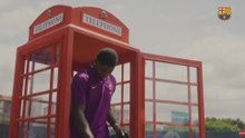 Rashford first day as a Barcelona's player