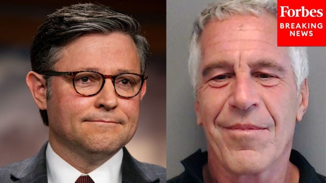 Speaker Johnson Speaks With Reporters About The Controversy Around The Epstein Files