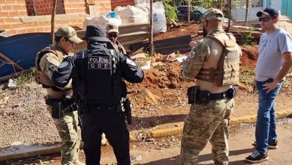 Forças de segurança realizam operação conjunta contra furto e receptação de fios em Cascavel