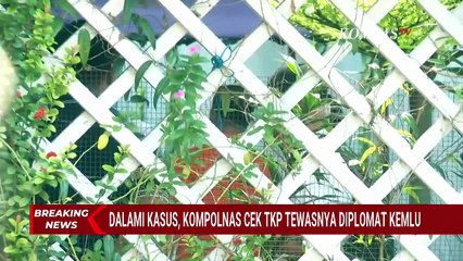 BREAKING NEWS - Komplonas Cek TKP Tewasnya Diplomat Kemlu di Indekos Menteng, Ini Kata Kriminolog