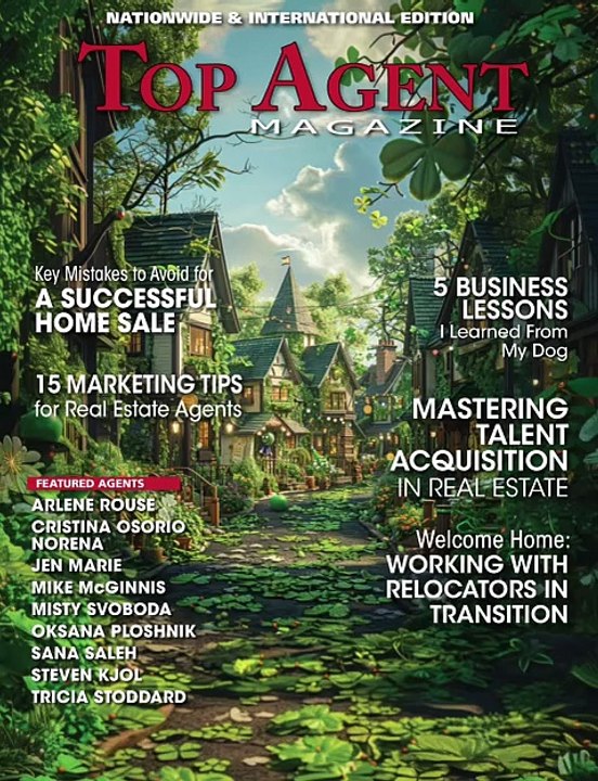 "I was thrilled to have been selected for Top Agent Magazine!"