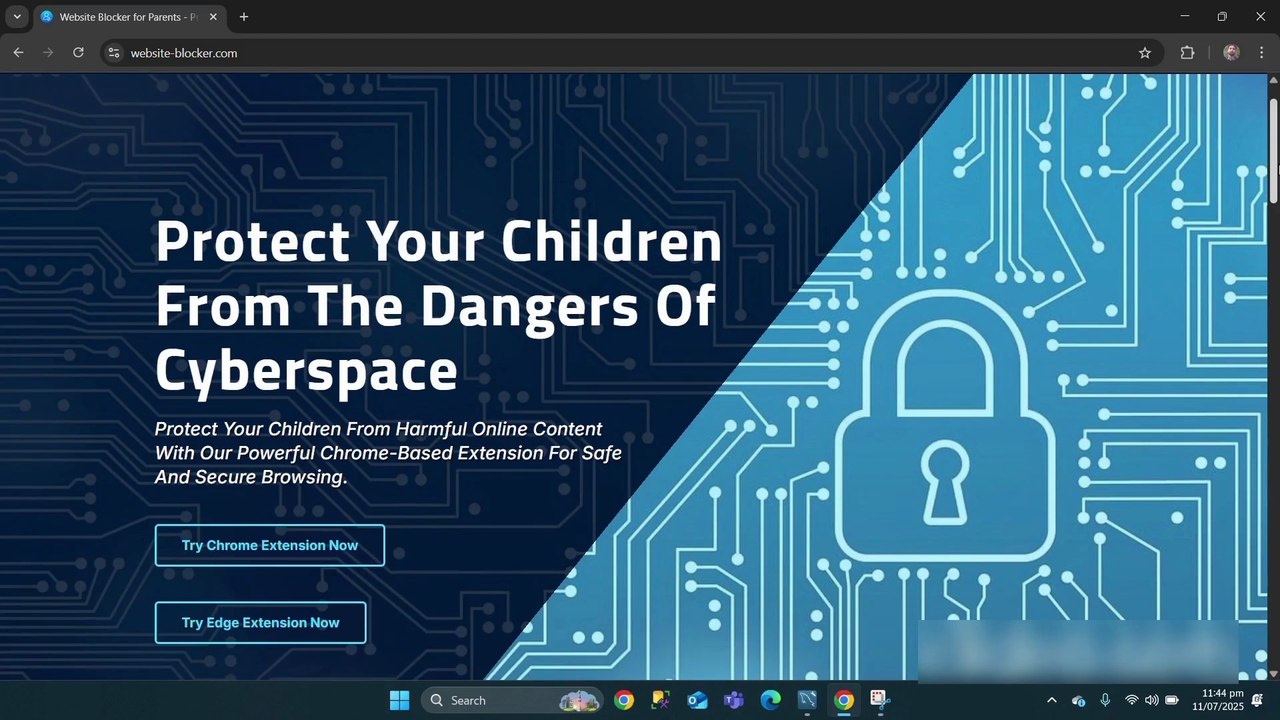 Website-Blocker | Safe Browsing For Kids Demo